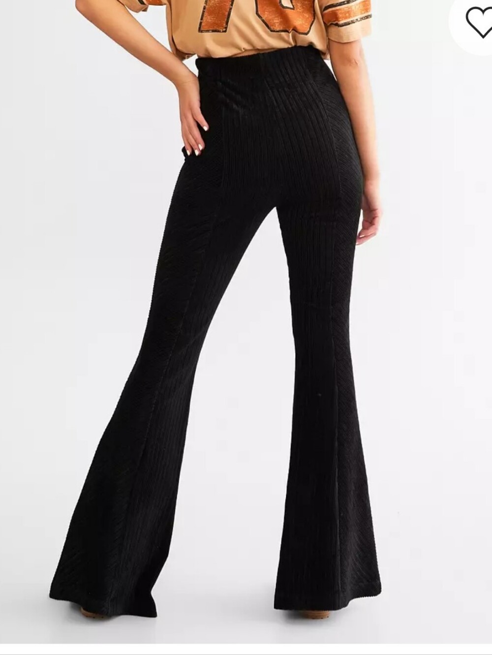 Flare High Rise Split Pant - Picture 3 of 7